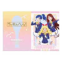 アイカツ！ 10th STORY ～未来へのSTARWAY～ クリアファイル（おしゃもじ）_画像1
