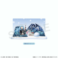 転生したらスライムだった件 アクリルジオラマ（大雪像イラスト）【受注販売・2025年6月中旬以降順次お届け】_画像1