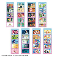 アイカツ！～ねらわれた魔法のアイカツ！カード～ フィルム風ステッカー（全8種/ランダム1枚入り）_画像1