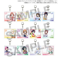 ラブライブ！虹ヶ咲学園スクールアイドル同好会 NIJIGAKU Monthly Songs♪ POP UP STORE ラメアクリルキーホルダー（全12種）_画像1