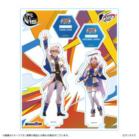 GGGP2026 アクリルスタンドセット【ガンダムEXA VS レオス・アロイ/セシア・アウェア】_画像1