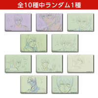 ヤマトよ永遠に REBEL3199 原画・総作画監督修正トレーディングスクエア缶バッジ【アベルト・デスラー】（全10種中ランダム1種）