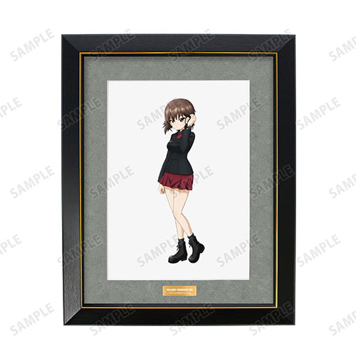 ガールズ＆パンツァー 最終章 描き下ろし 西住まほ コラボウオッチ着用ver. A4キャラファイングラフの商品詳細
