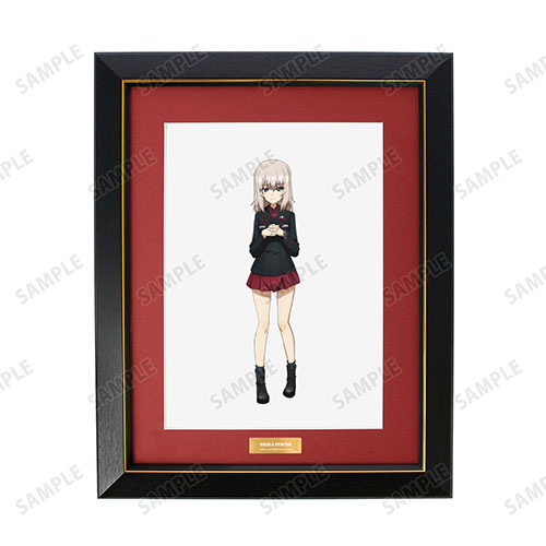 ガールズ＆パンツァー 最終章 描き下ろし 逸見エリカ コラボウオッチ着用ver. A4キャラファイングラフの商品詳細