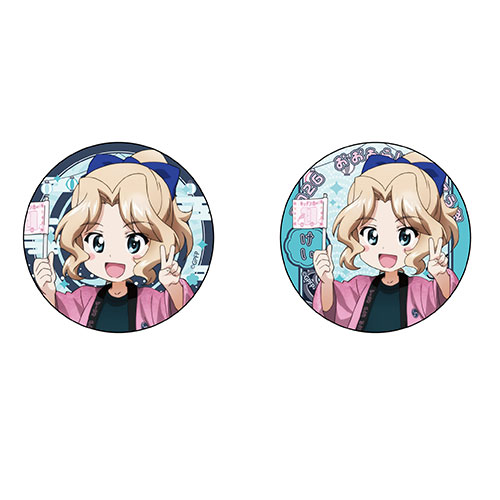 ガールズ&パンツァー最終章　カンバッジセット　ケイ 幼少期 ver.の商品詳細