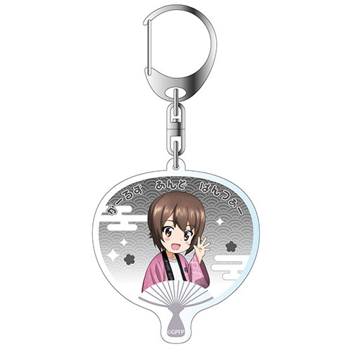 ガールズ&パンツァー最終章　アクリルキーホルダー　西住 まほ 幼少期 ver.の商品詳細