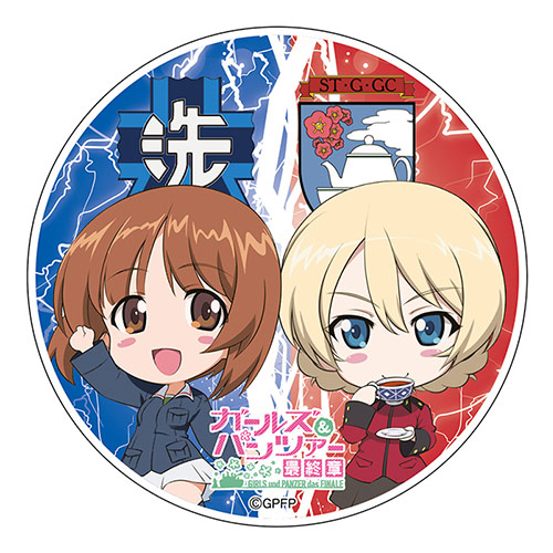 対戦ステッカー　みほVSダージリンの商品詳細