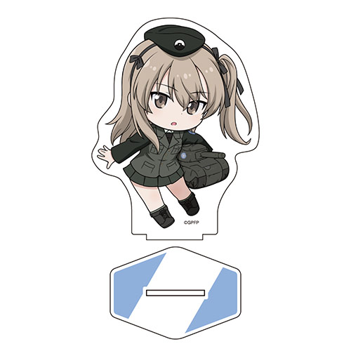 ガールズ＆パンツァー デフォルメイラストアクリルスタンド with 戦車ぬいシリーズ 島田愛里寿の商品詳細