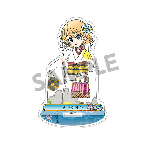 ガールズ＆パンツァー 最終章 Ukiyo-e Art 大洗高名美人図ダージリン アクリルスタンドの商品詳細
