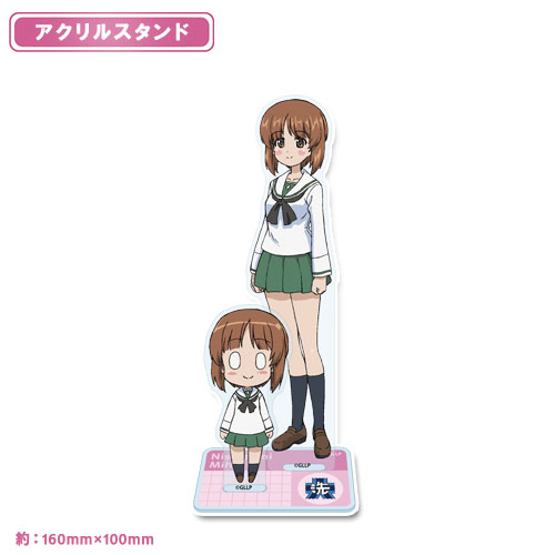 ガールズ&パンツァー もっとらぶらぶ作戦です！ アクリルスタンド【西住みほ】の商品詳細