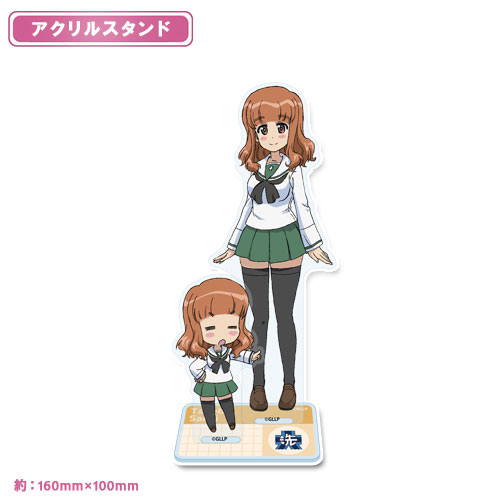 ガールズ&パンツァー もっとらぶらぶ作戦です！ アクリルスタンド【武部沙織】の商品詳細