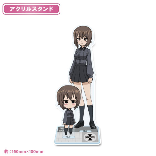 ガールズ&パンツァー もっとらぶらぶ作戦です！ アクリルスタンド【西住まほ】の商品詳細