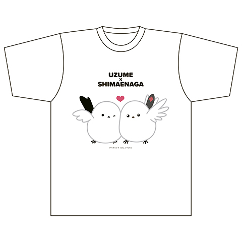 『魔神創造伝ワタル』×『ぼく、シマエナガ。』Tシャツ　ウズメ×シマエナガの商品詳細