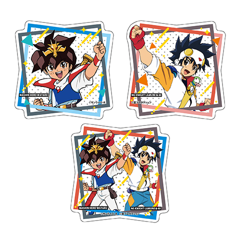 『魔神英雄伝ワタル』×『NG騎士ラムネ&40』ダイカットステッカーセットの商品詳細