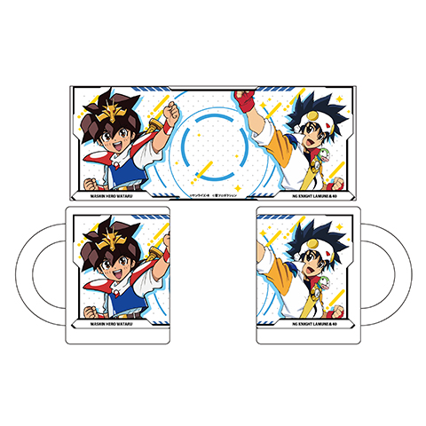 『魔神英雄伝ワタル』×『NG騎士ラムネ&40』マグカップ　ワタル&ラムネスの商品詳細