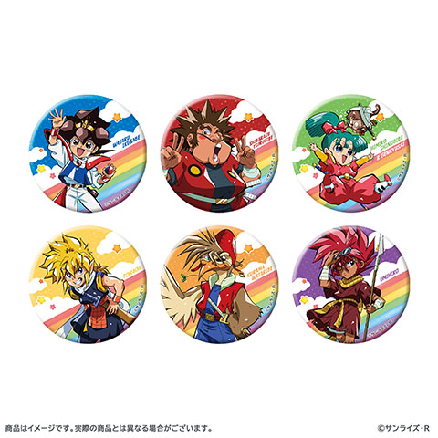 魔神英雄伝ワタル　トレーディング缶バッジ（全6種ランダム）の商品詳細