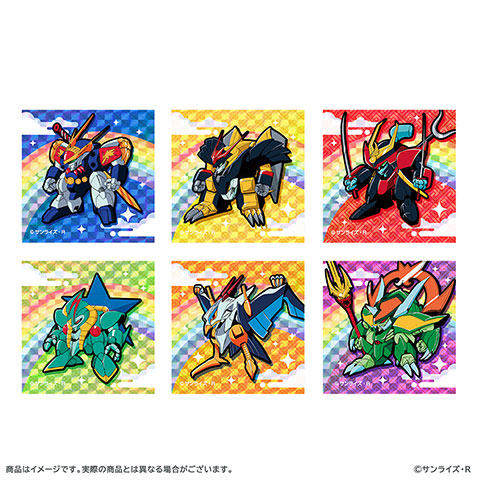 魔神英雄伝ワタル　トレーディングキラキラシール（全6種ランダム）の商品詳細