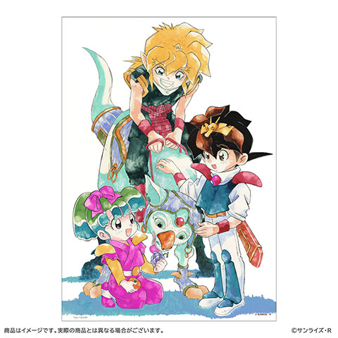 魔神英雄伝ワタルシリーズ　アートプリント　Aの商品詳細