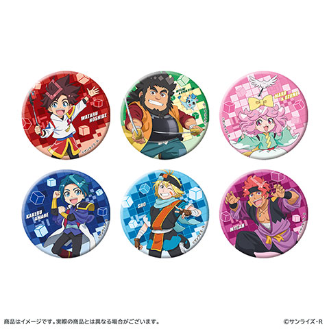 魔神創造伝ワタル　トレーディング缶バッジ（全6種ランダム）の商品詳細