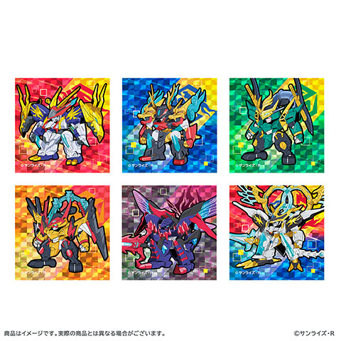魔神創造伝ワタル　トレーディングキラキラシール第2弾（全6種ランダム）の商品詳細