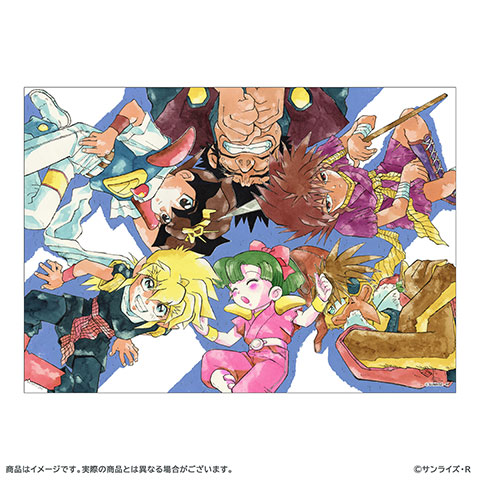 魔神英雄伝ワタルシリーズ　アートプリント　Bの商品詳細
